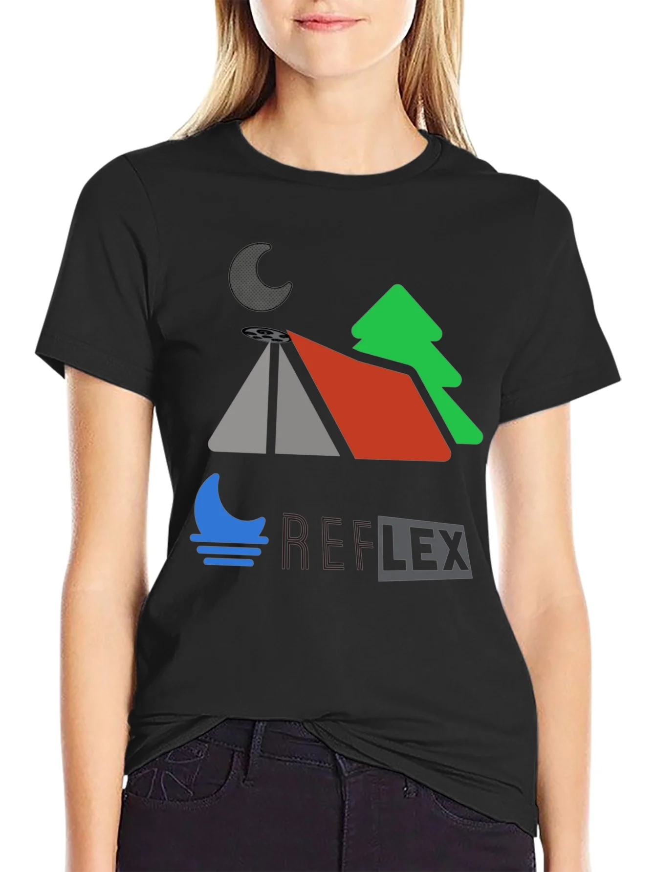 Reflex Graphic Tee - Night Camping Design