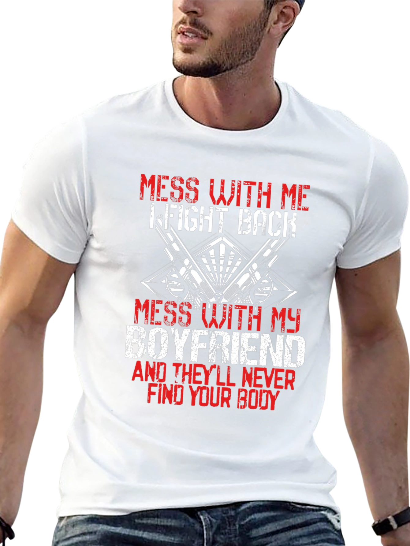 Mess With My Boyfriend T-Shirt
