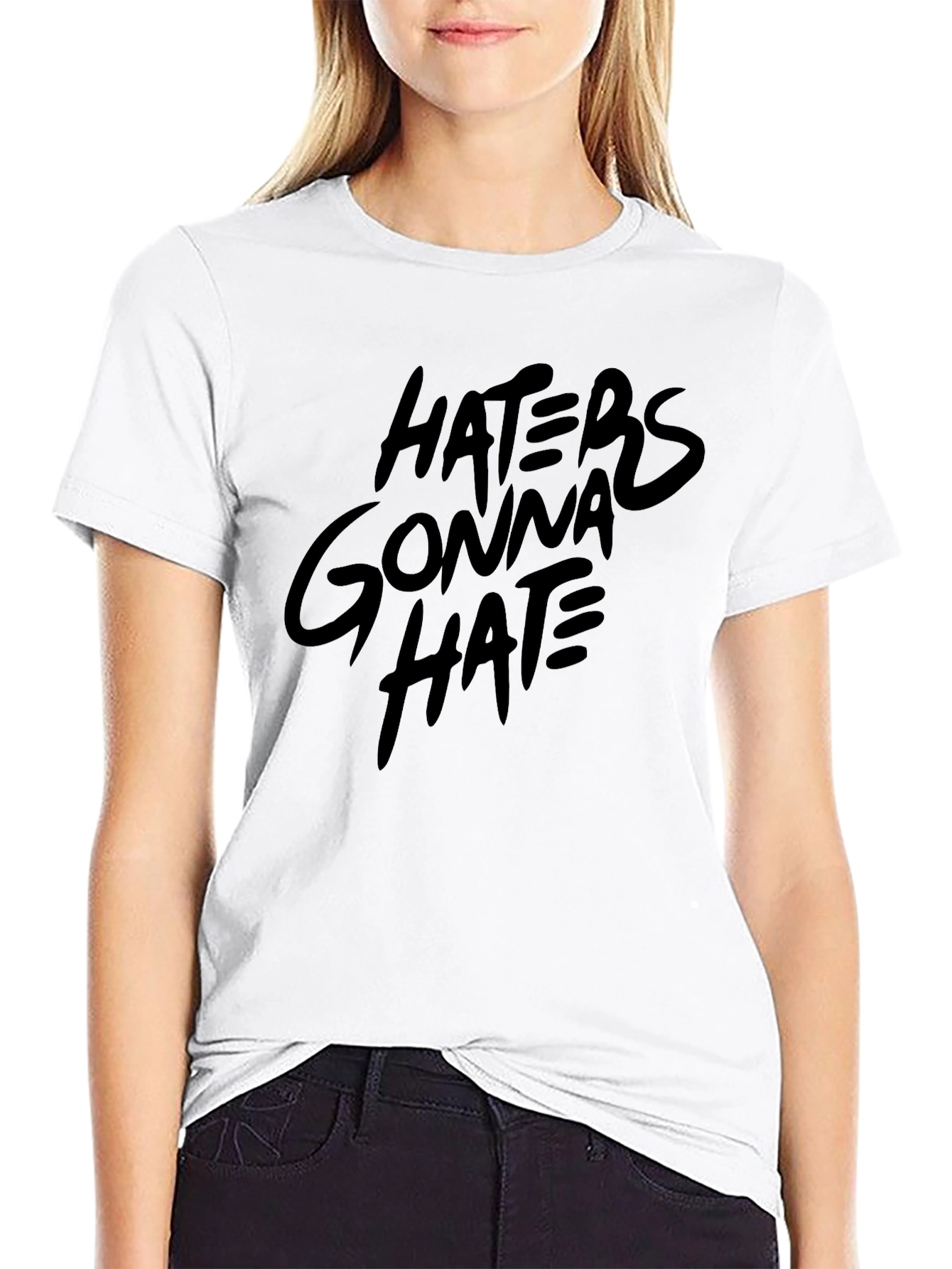Haters Gonna Hate Black T-Shirt