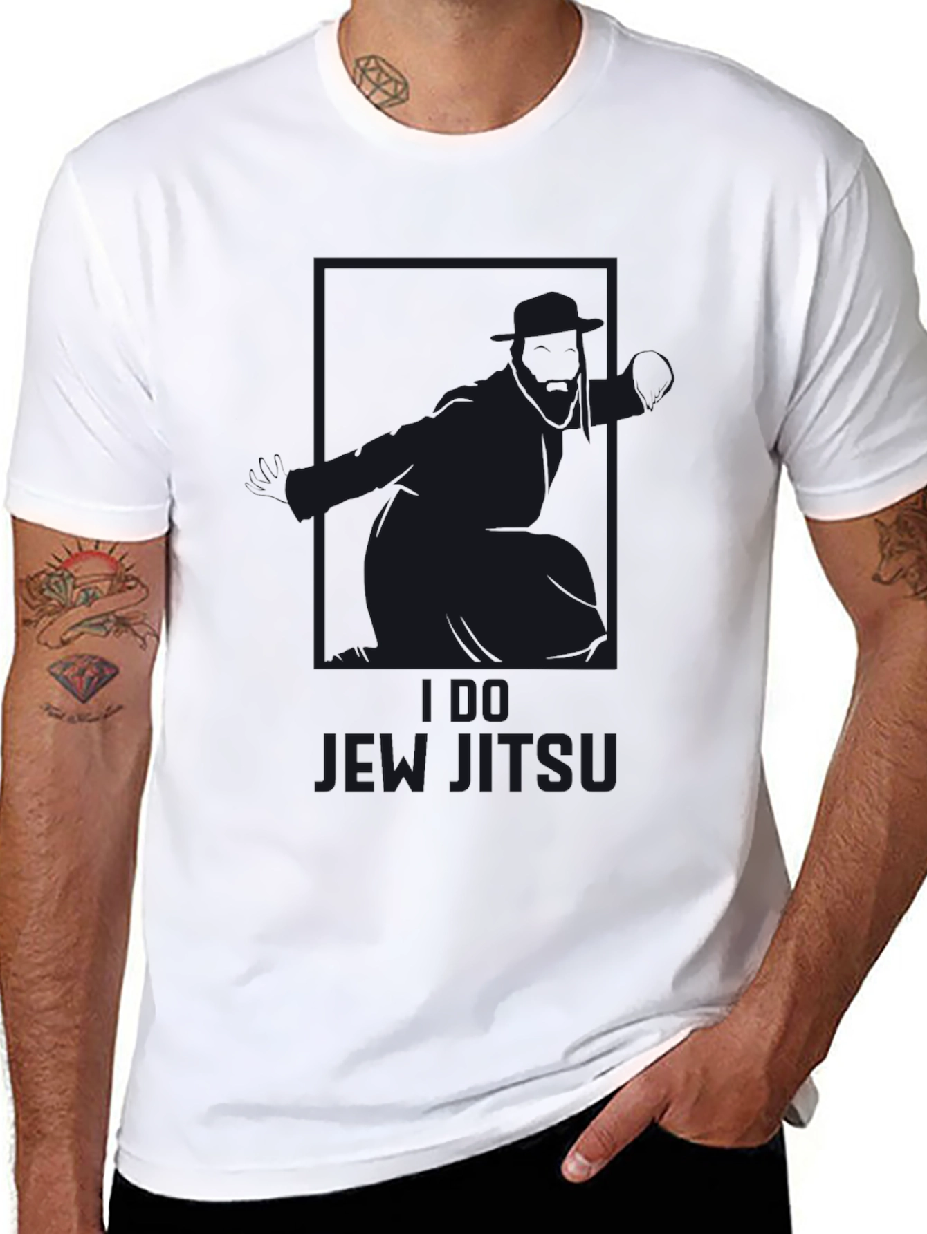 Retro Jiu Jitsu Graphic T-Shirt