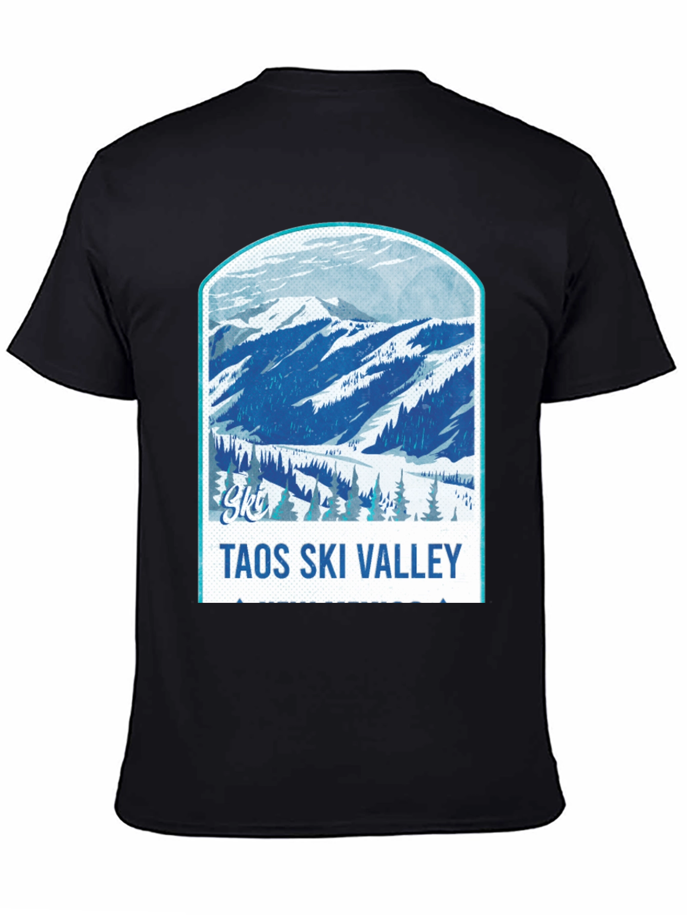 Taos Ski Valley Graphic Tee - Mountain Design