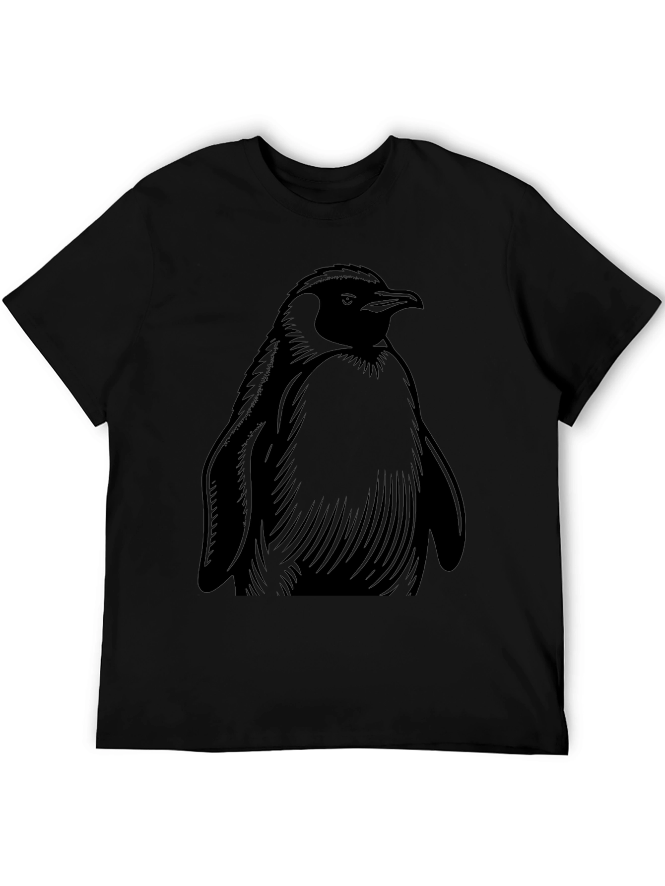 Penguin Graphic Tee - Mens Black T-Shirt