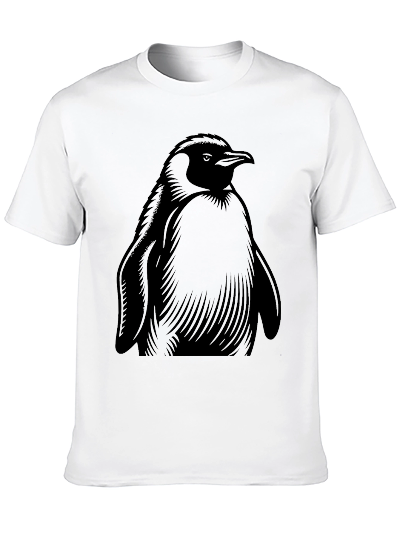 Penguin Graphic Tee - Mens Black T-Shirt