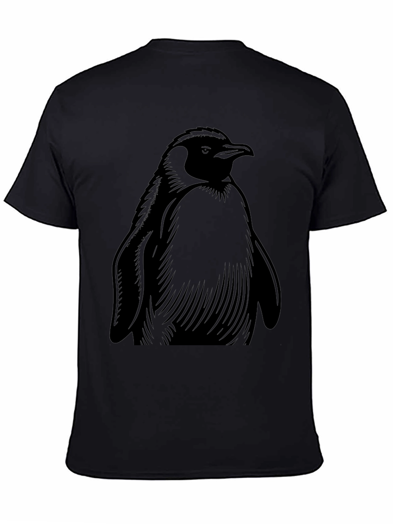 Penguin Graphic Tee - Mens Black T-Shirt