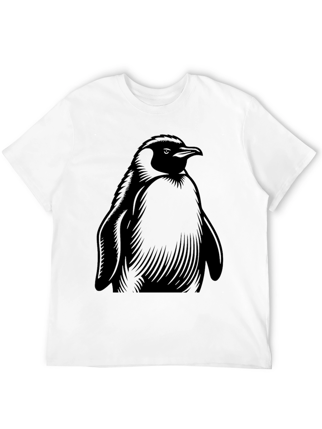Penguin Graphic Tee - Mens Black T-Shirt