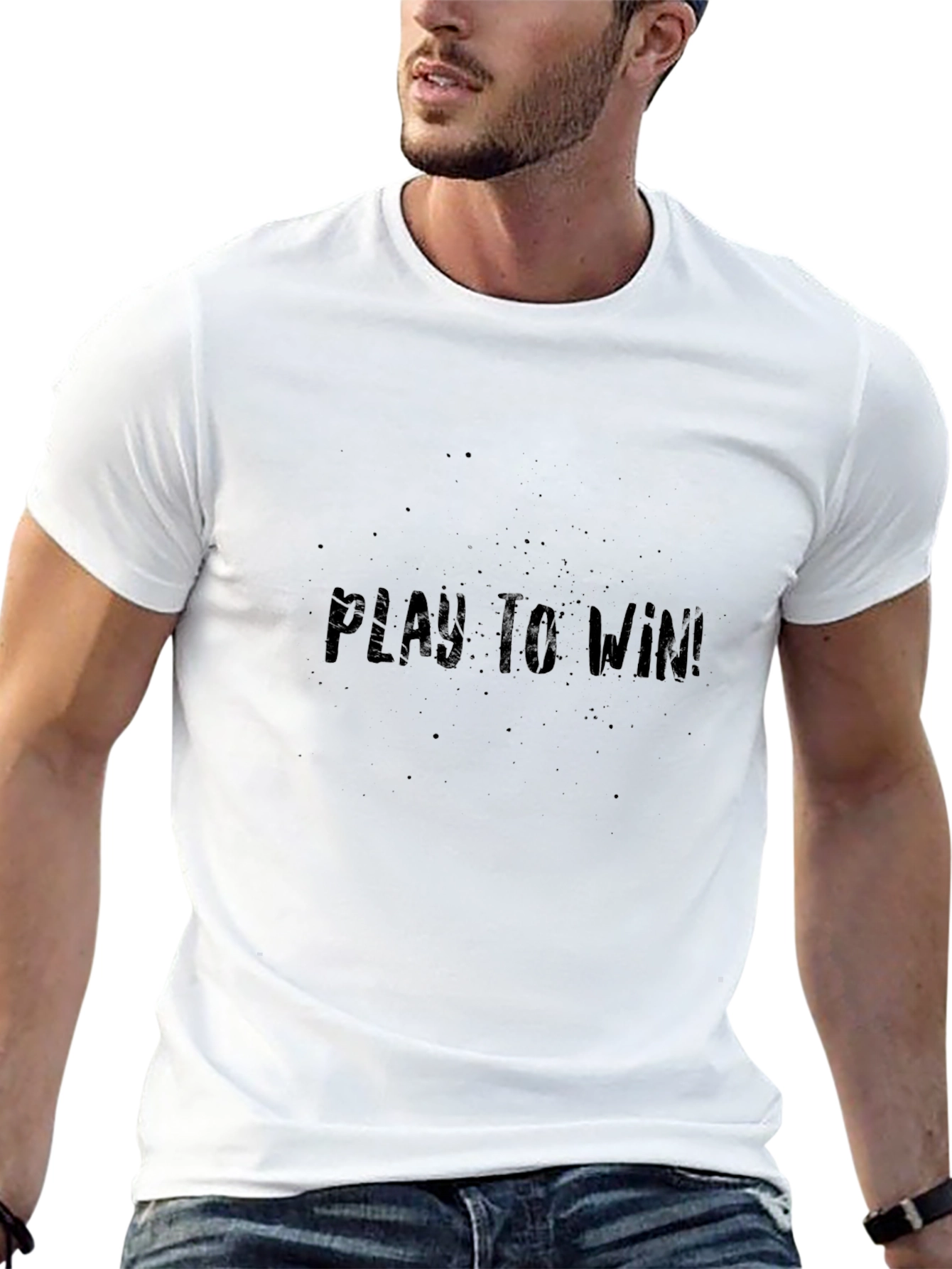 Play to Win! Graphic Tee - Black