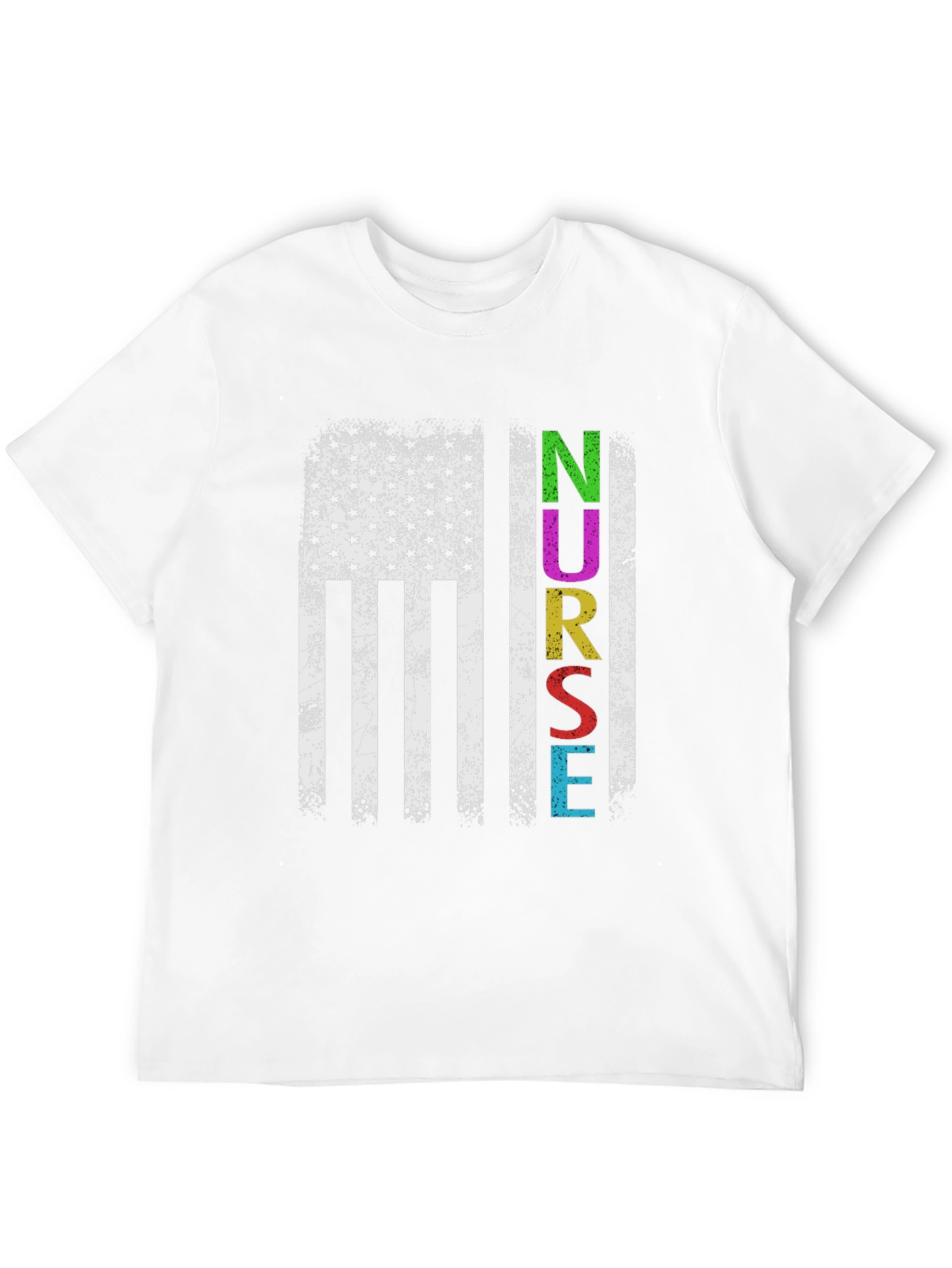 Nurse American Flag T-Shirt
