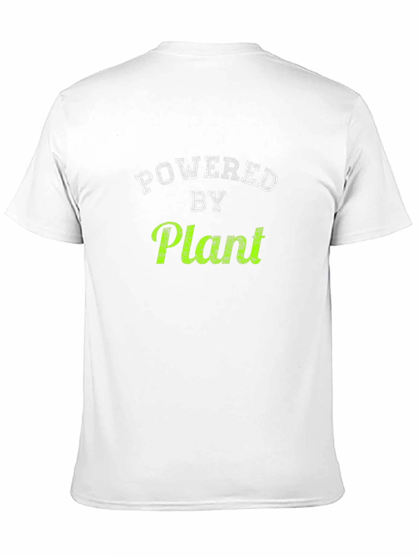 Powered by Plant T-Shirt - Vegan Lifestyle