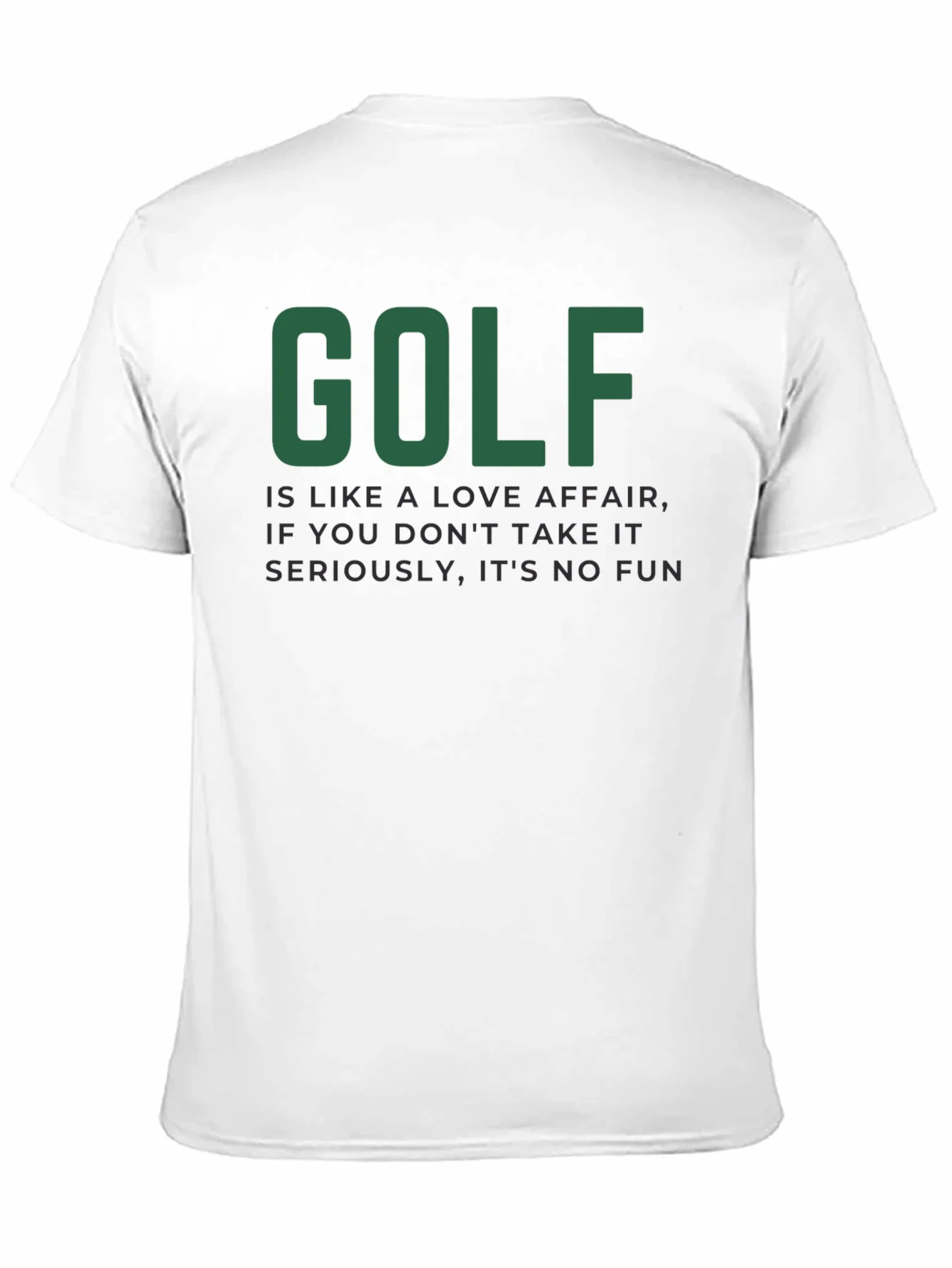 Golf Love Affair T-Shirt - Humorous Golfer Tee