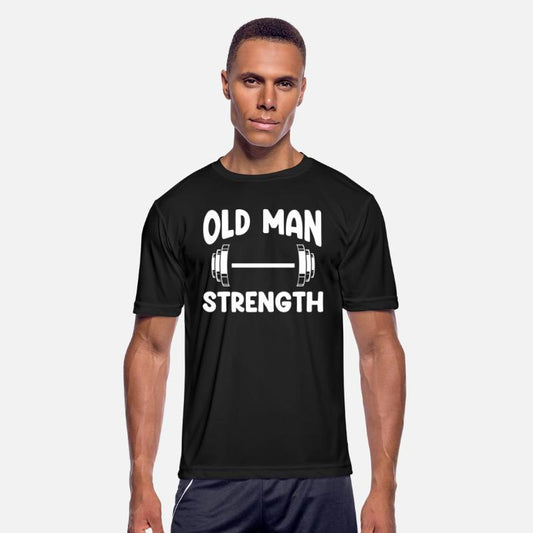 Old Man Strength Powerlifting Grandpa Fitness