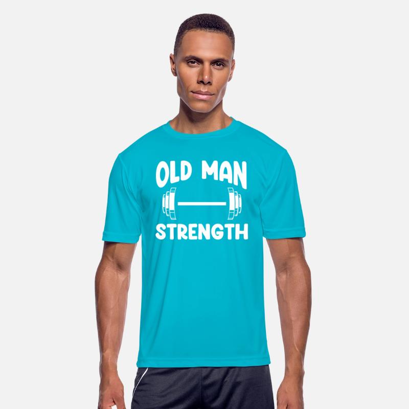 Old Man Strength Powerlifting Grandpa Fitness