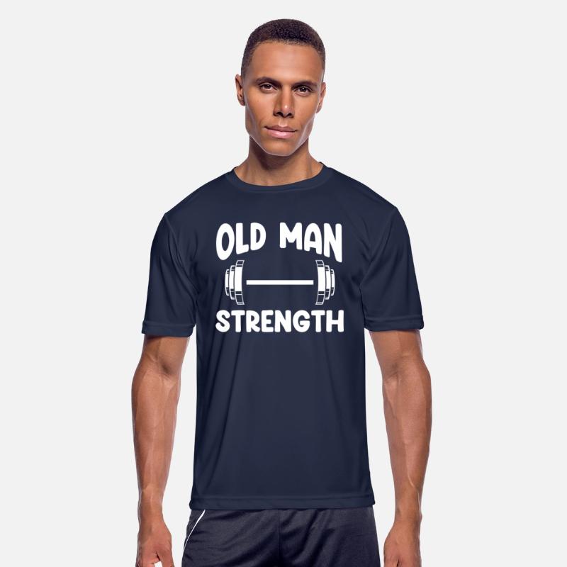 Old Man Strength Powerlifting Grandpa Fitness