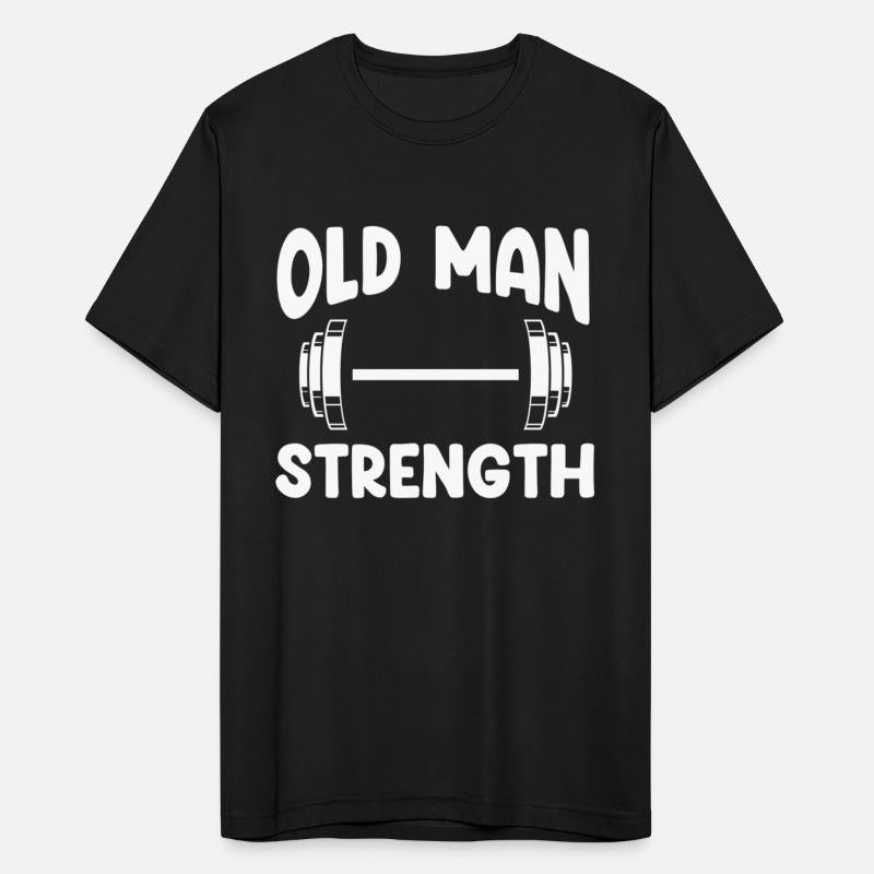 Old Man Strength Powerlifting Grandpa Fitness