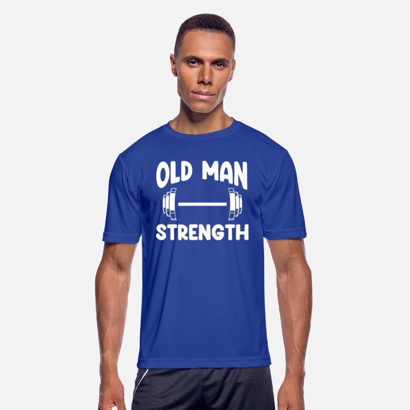 Old Man Strength Powerlifting Grandpa Fitness