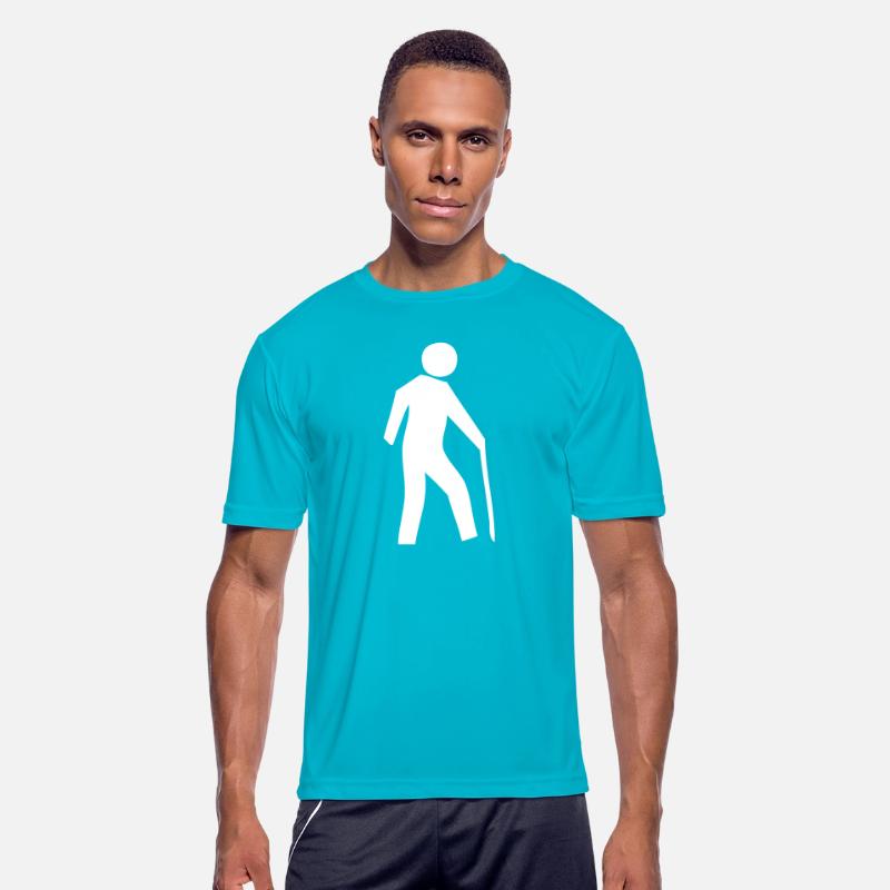 Old Man With A Walking Stick