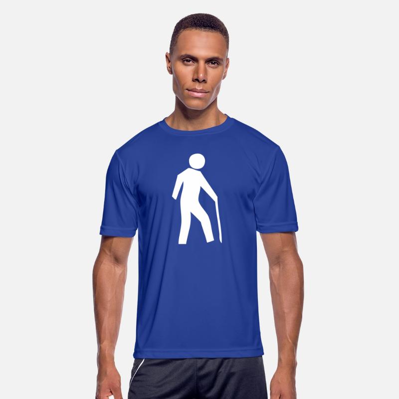 Old Man With A Walking Stick