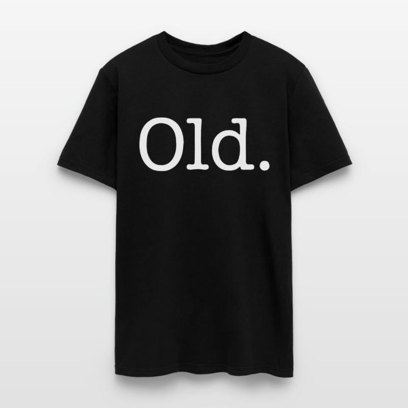 OLD over the hill happy small hipster birthday