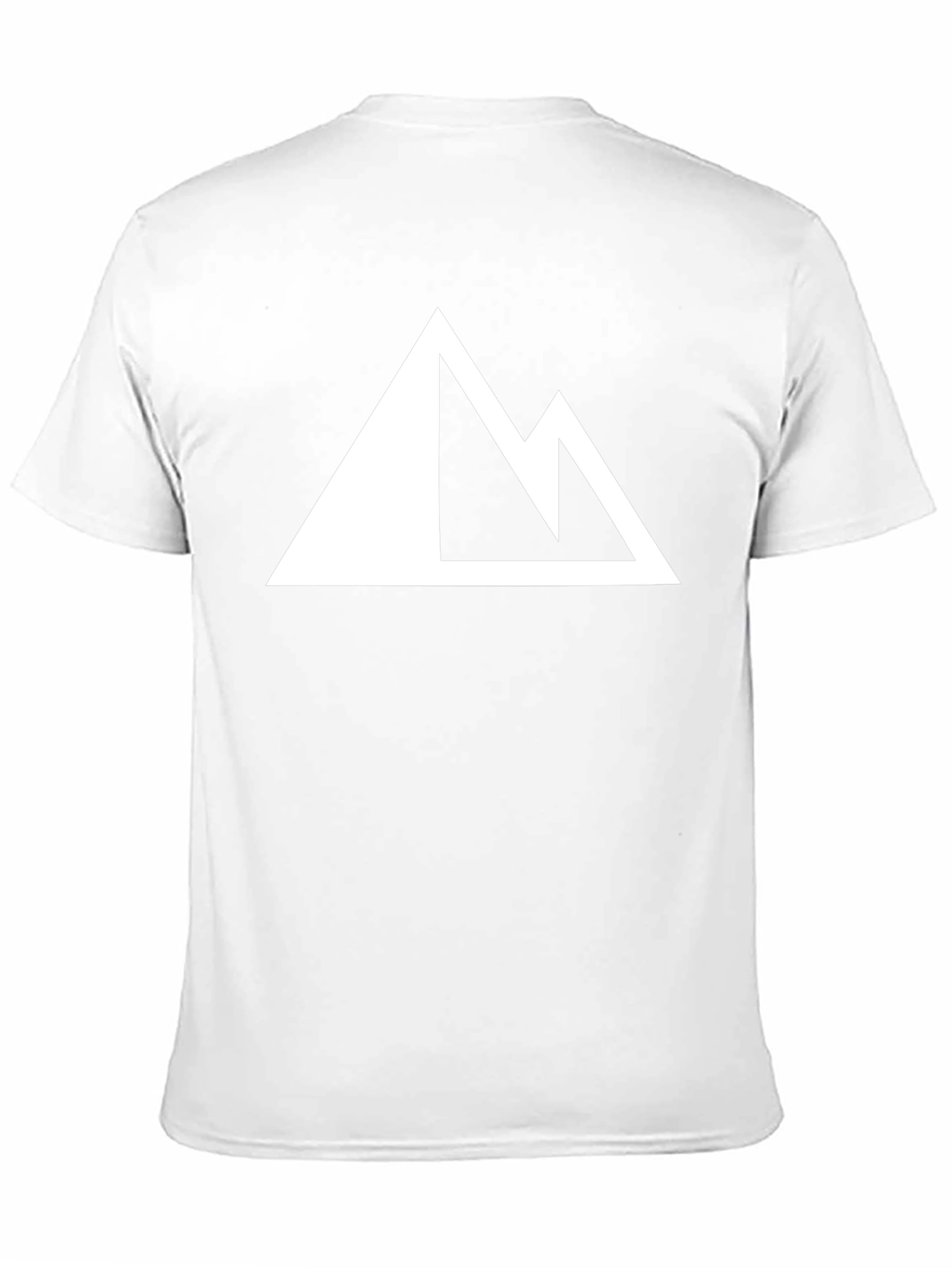 Mountain Peak Graphic Tee - Casual Black T-Shirt