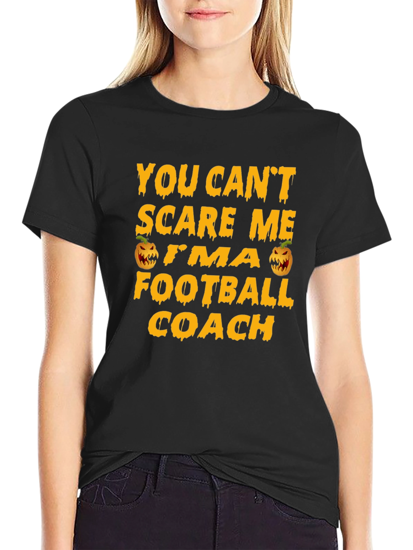 Funny Football Coach Halloween T-Shirt