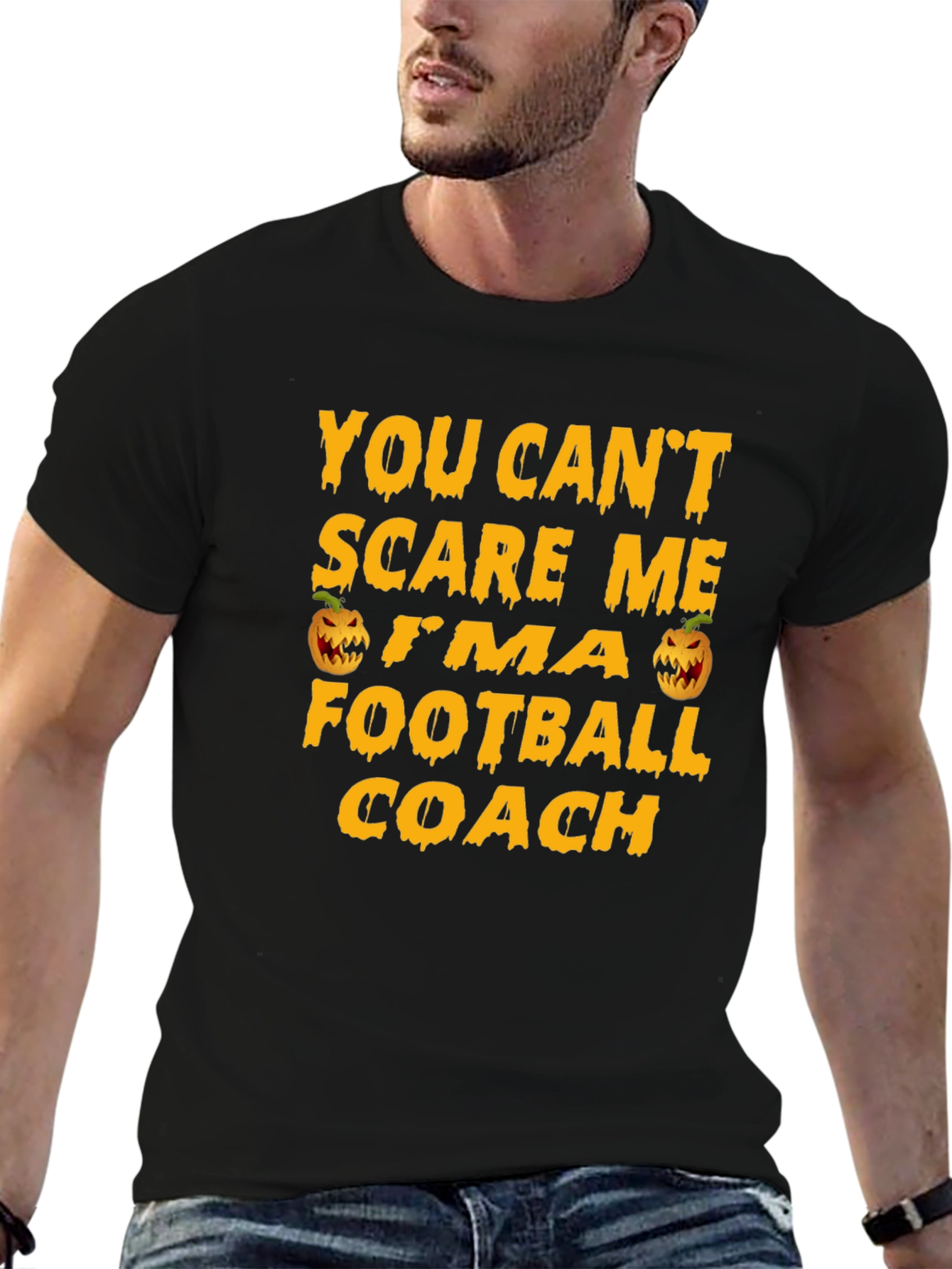 Funny Football Coach Halloween T-Shirt