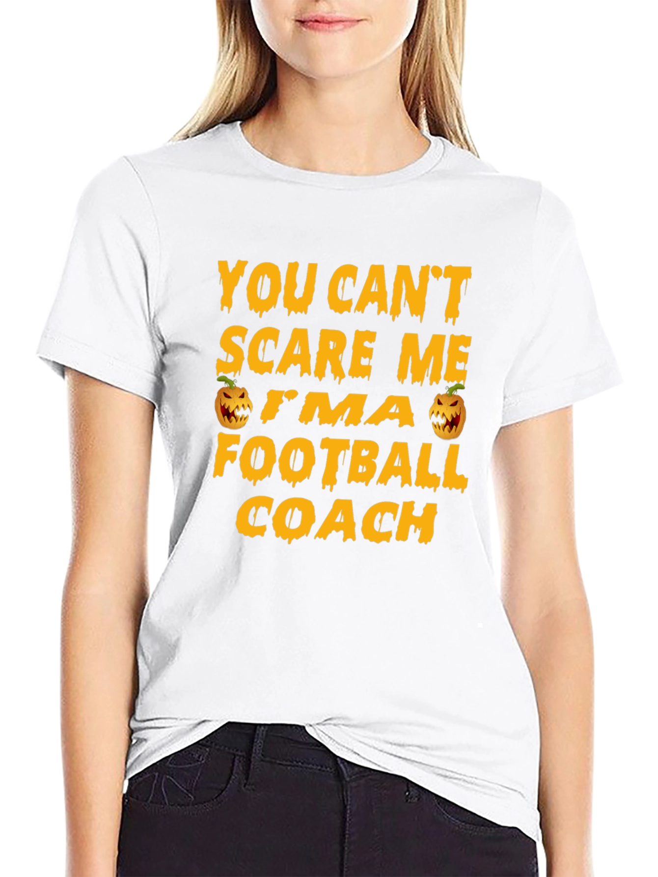 Funny Football Coach Halloween T-Shirt