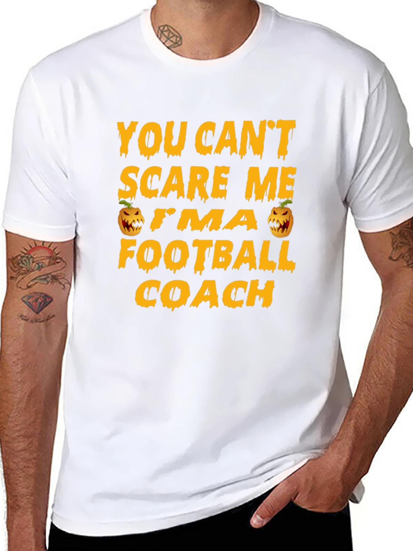 Funny Football Coach Halloween T-Shirt