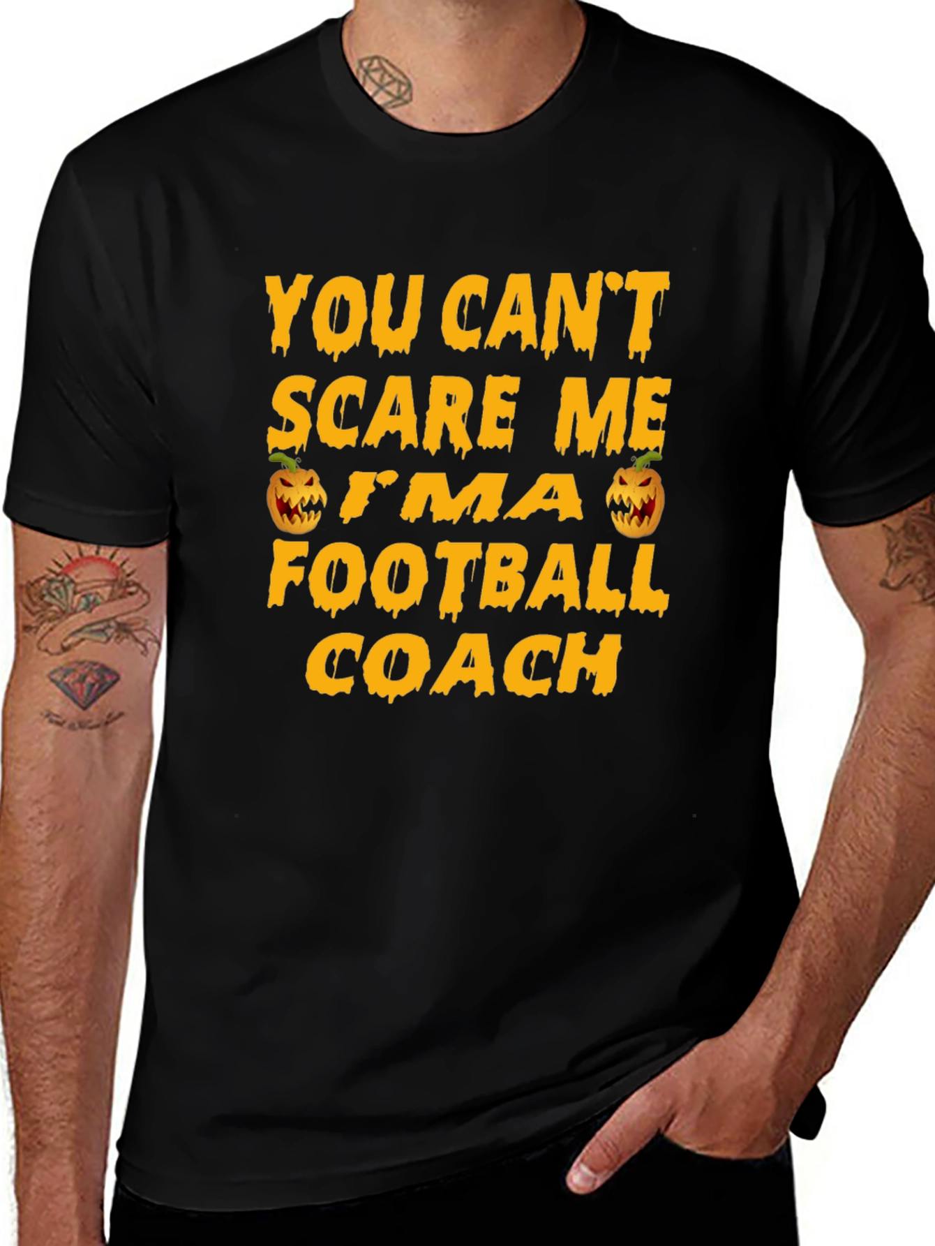 Funny Football Coach Halloween T-Shirt