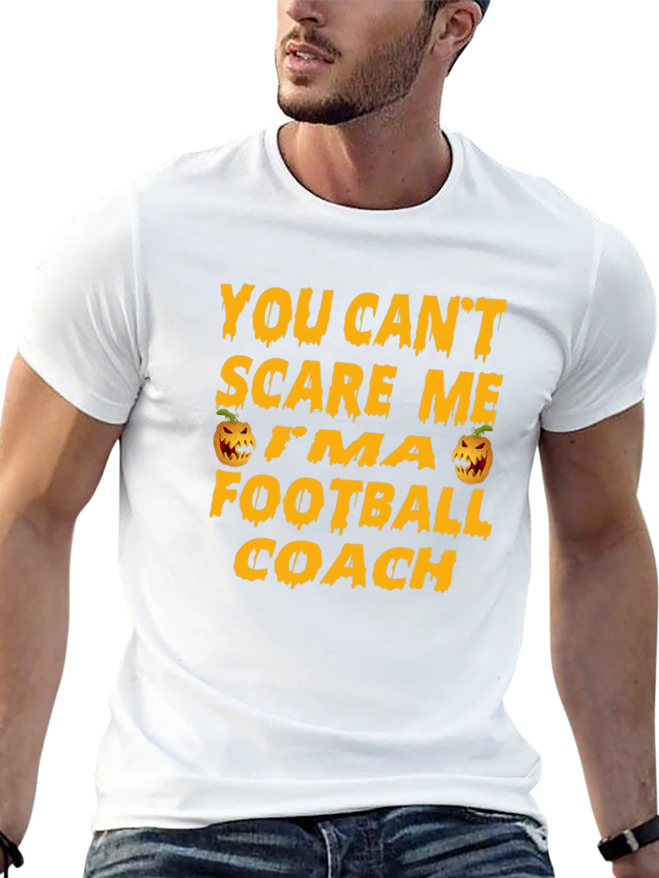 Funny Football Coach Halloween T-Shirt