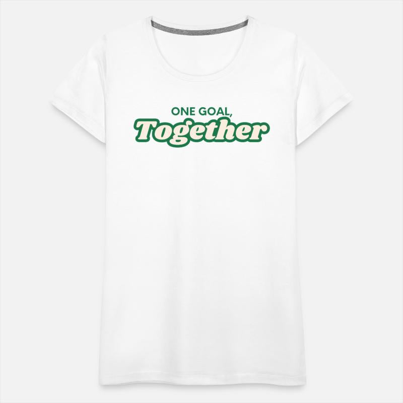 one goal together team spirit