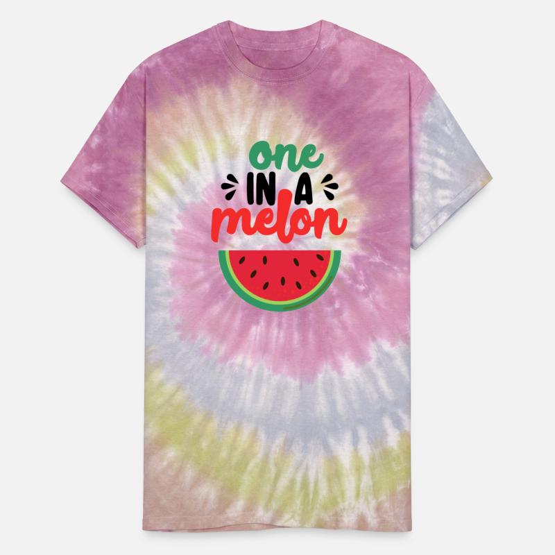 One in a Melon Red & Green Watermelon Design