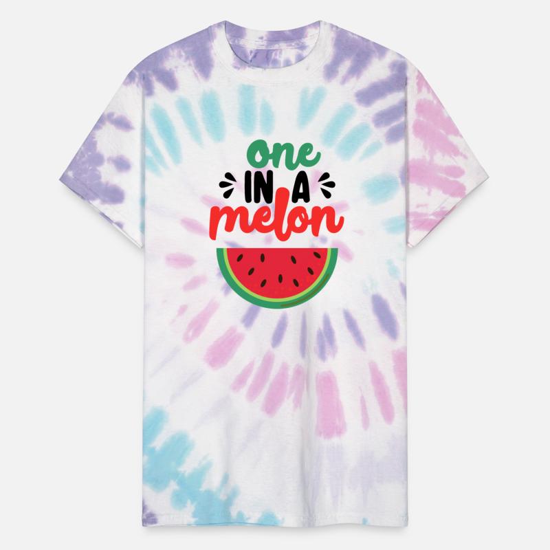 One in a Melon Red & Green Watermelon Design