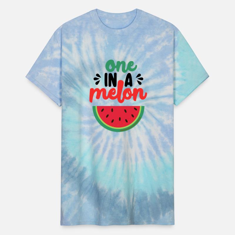 One in a Melon Red & Green Watermelon Design