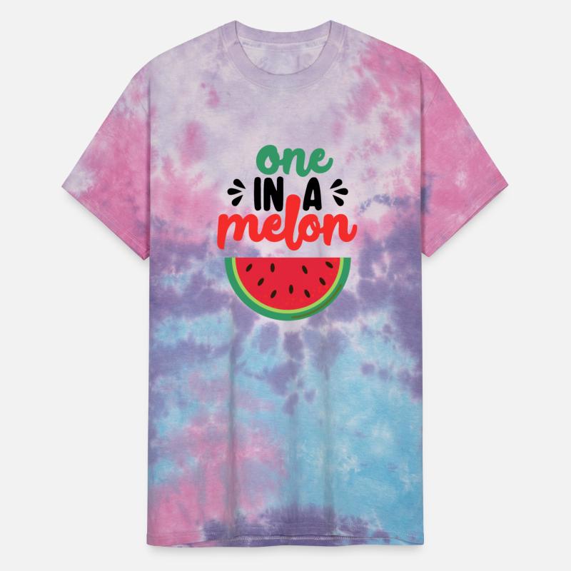 One in a Melon Red & Green Watermelon Design