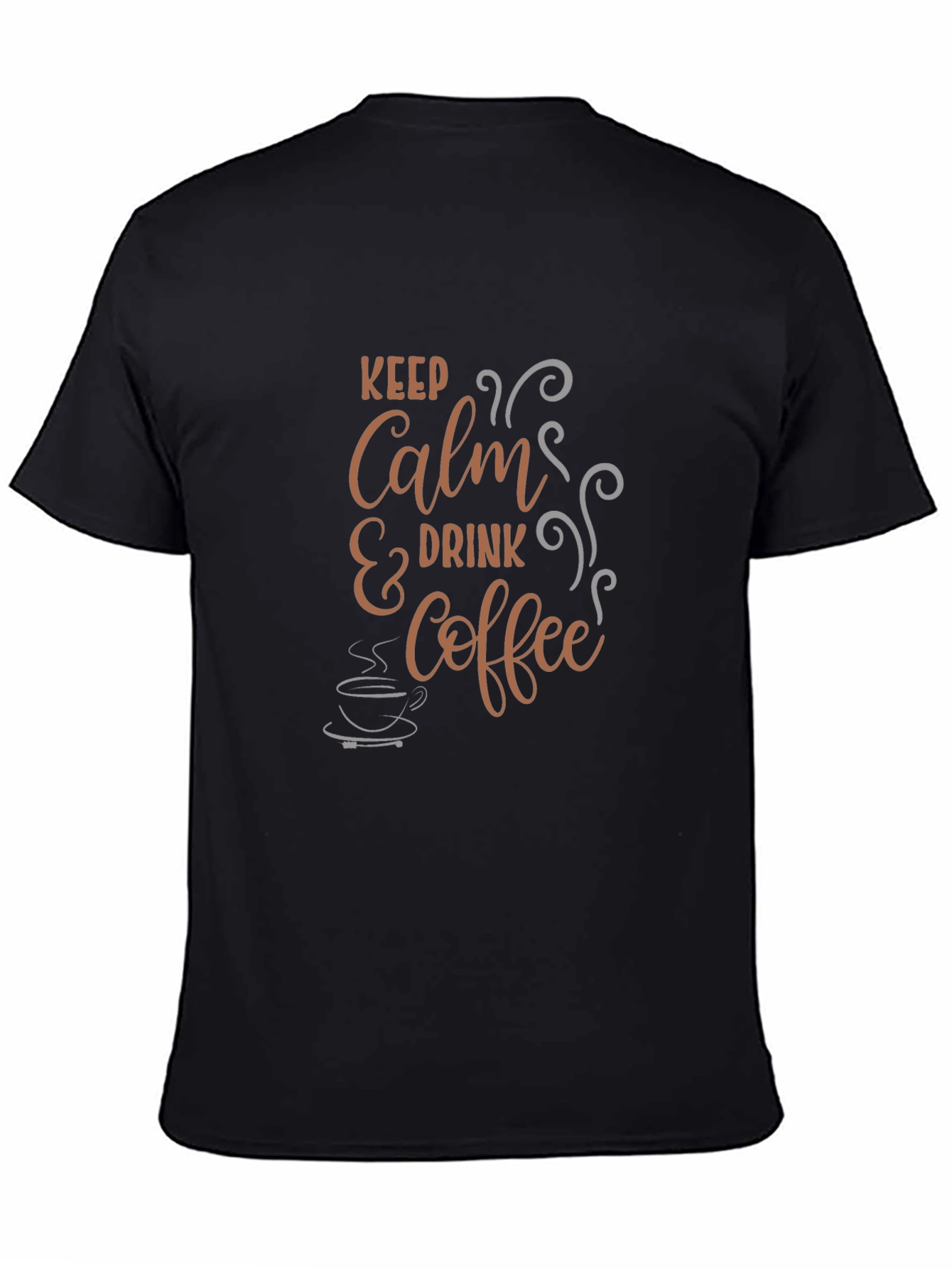 Keep Calm & Drink Coffee Black Tee