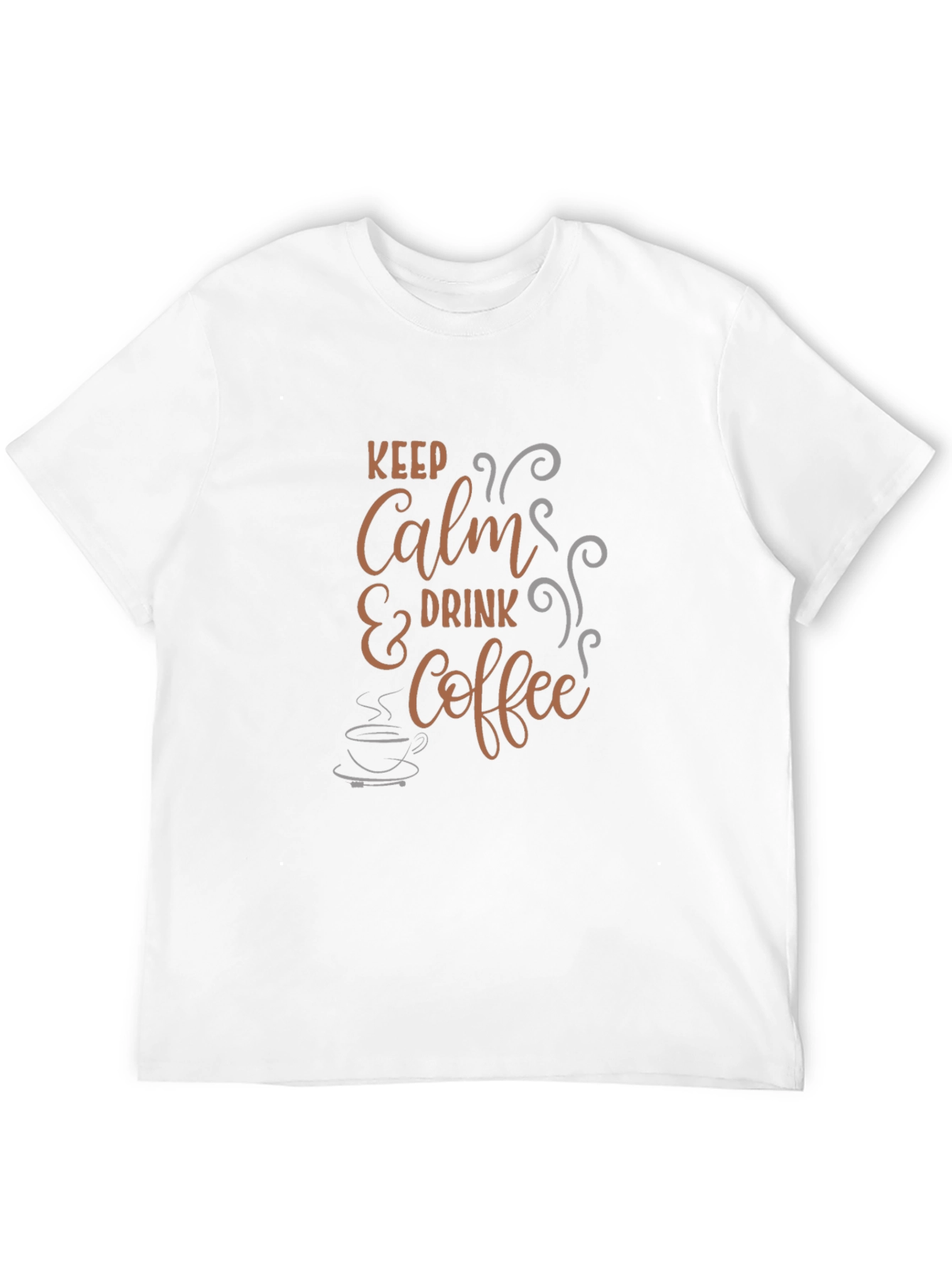 Keep Calm & Drink Coffee Black Tee