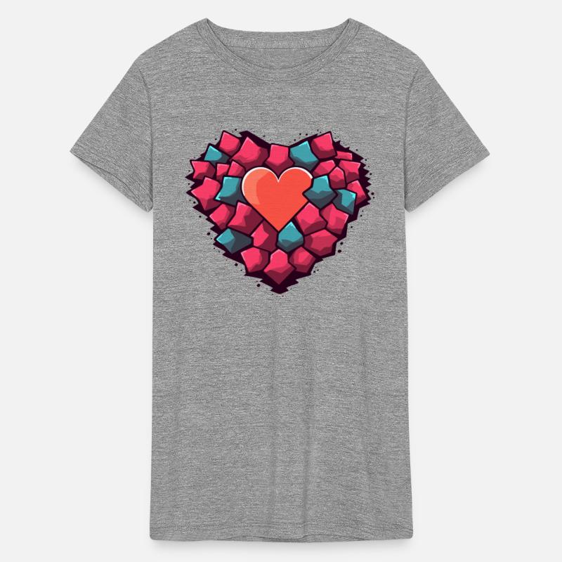 Origami Paper Snippets and Heart