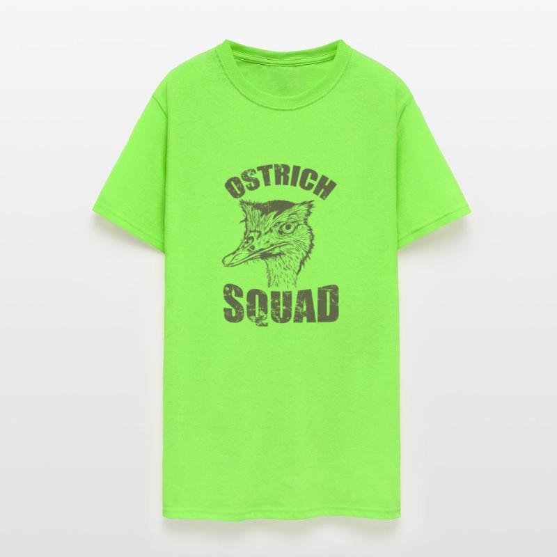 Ostrich Squad Bird Ostrich