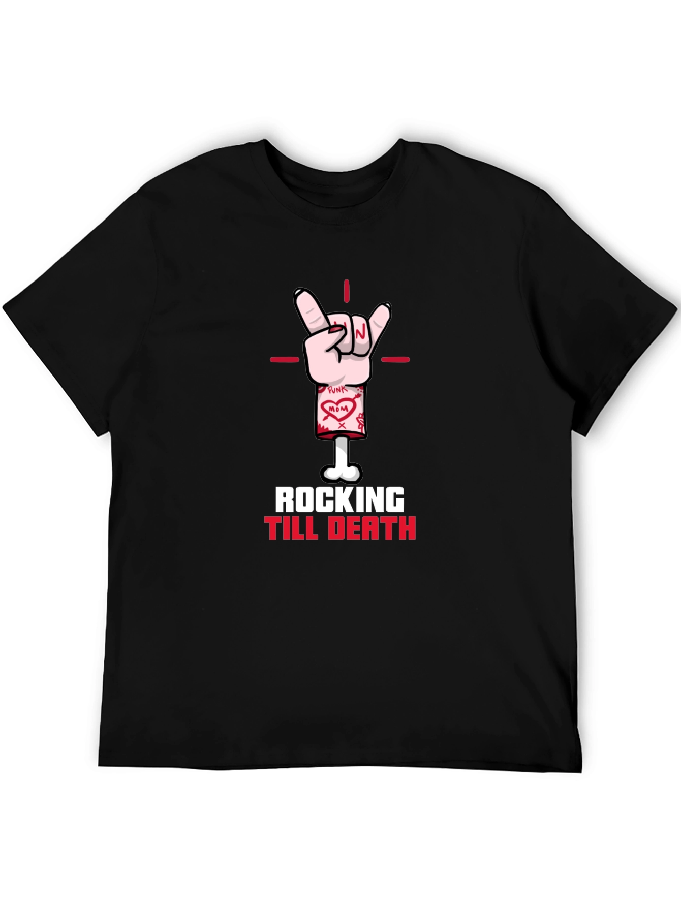 Rocking Till Death Graphic T-Shirt