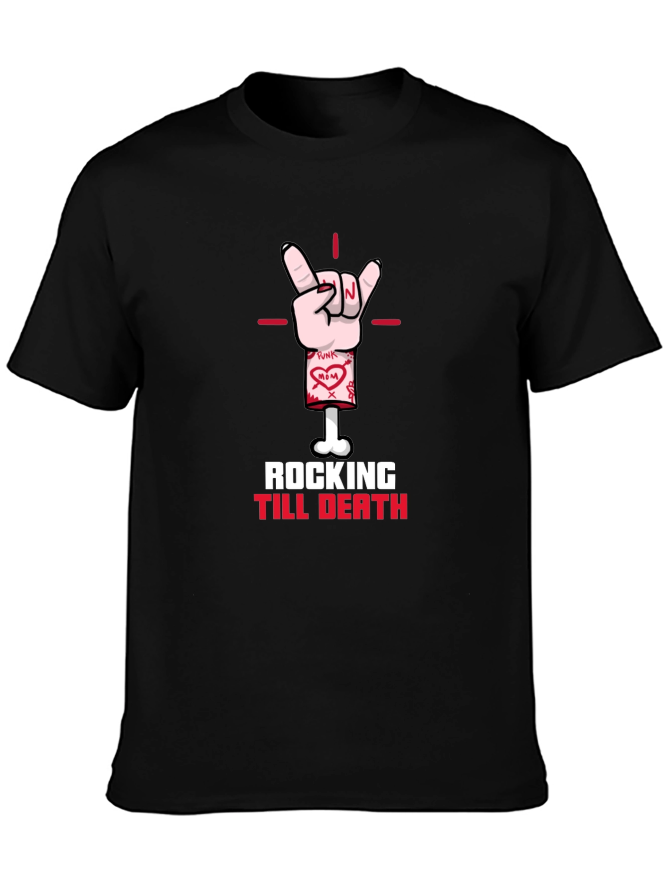 Rocking Till Death Graphic T-Shirt
