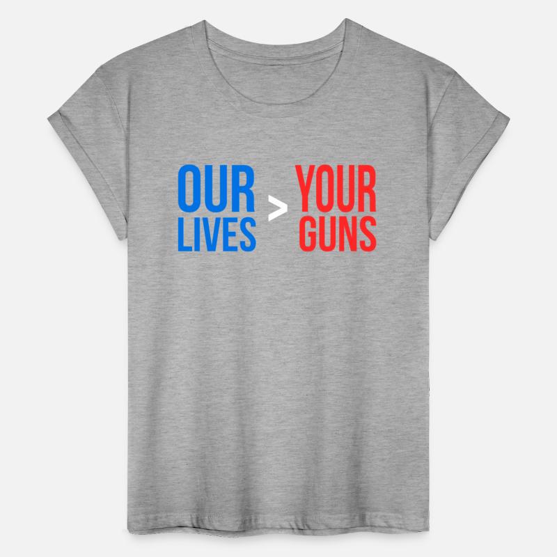 Our Lives Are Greater Than Your Guns boy