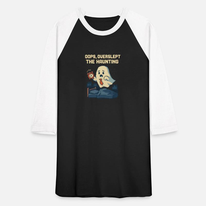 Overslept the Haunting – Funny Late Ghost Design