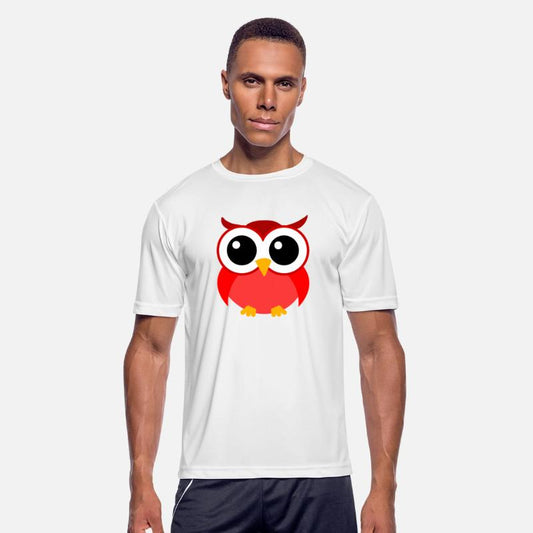 Owl Cartoon Nocturnal Predator Bird Funny Bird