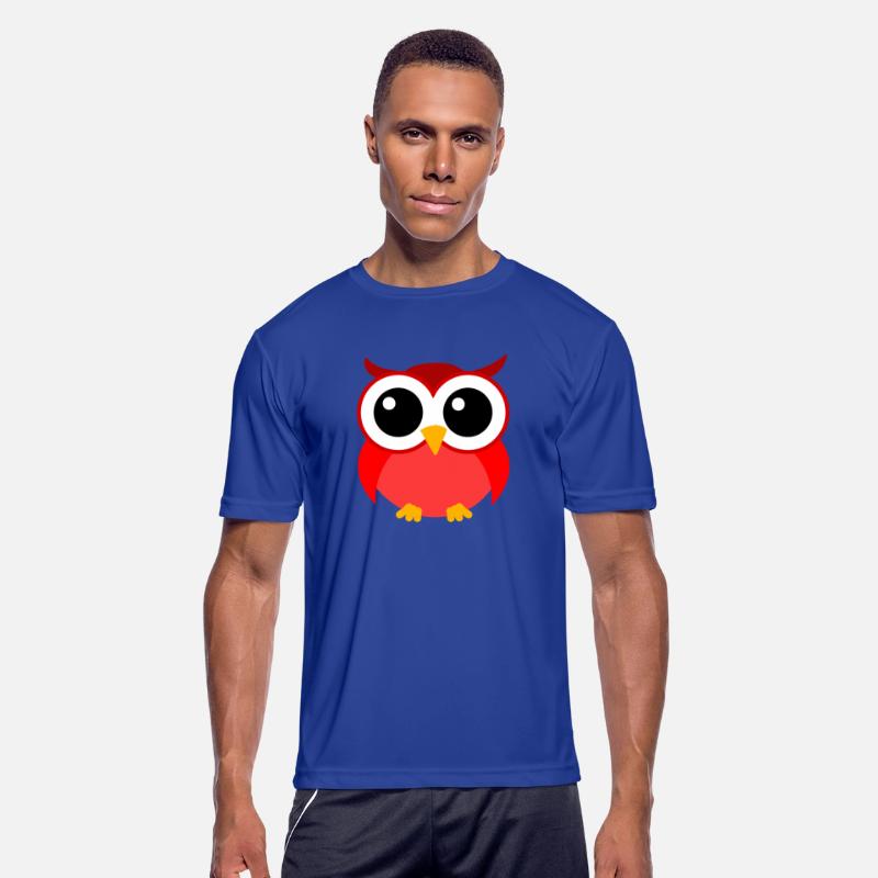 Owl Cartoon Nocturnal Predator Bird Funny Bird