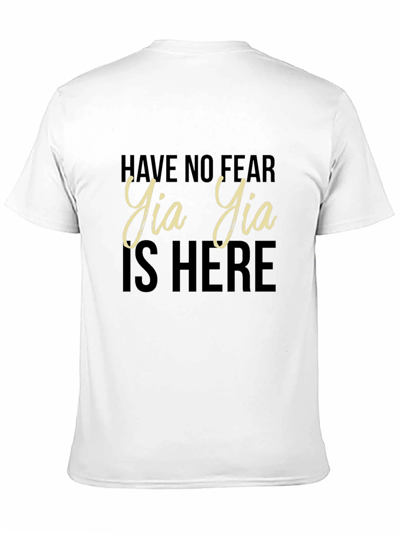 Have No Fear Yia Yia Is Here Black T-Shirt