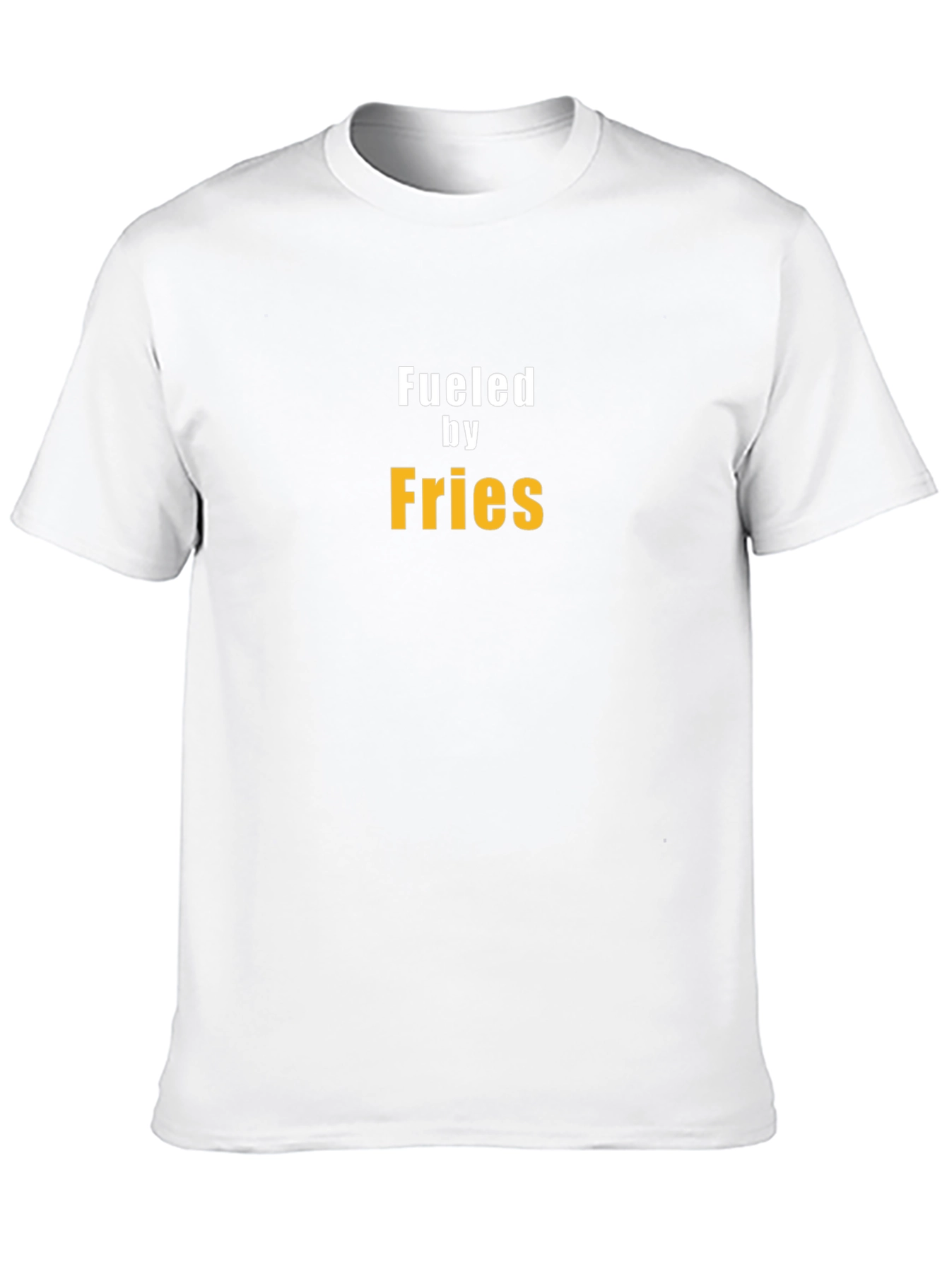 Fueled by Fries T-Shirt - Trendy Casual Wear