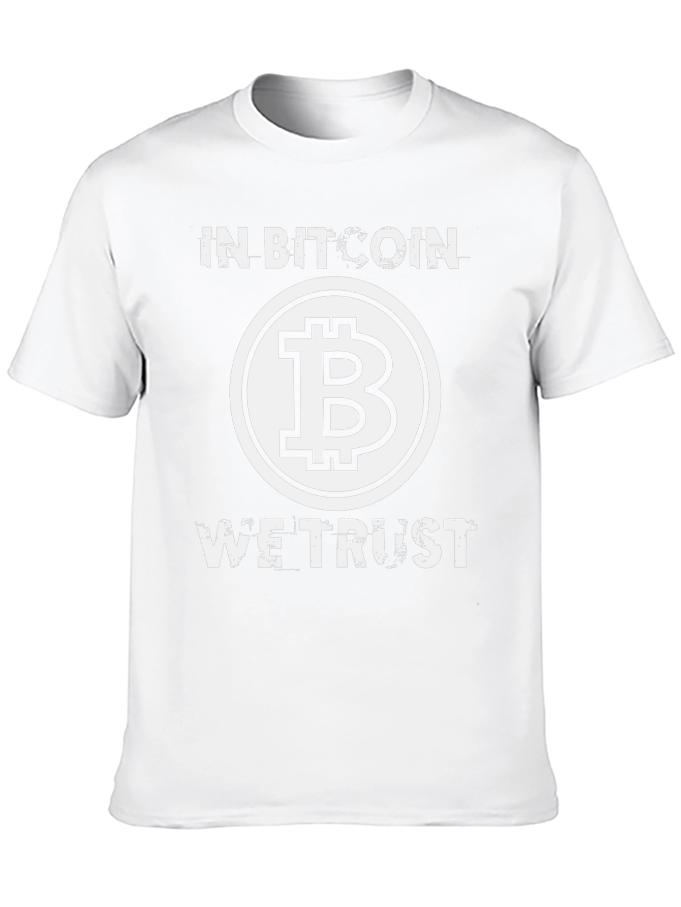 Bitcoin Crypto T-Shirt - In Bitcoin We Trust