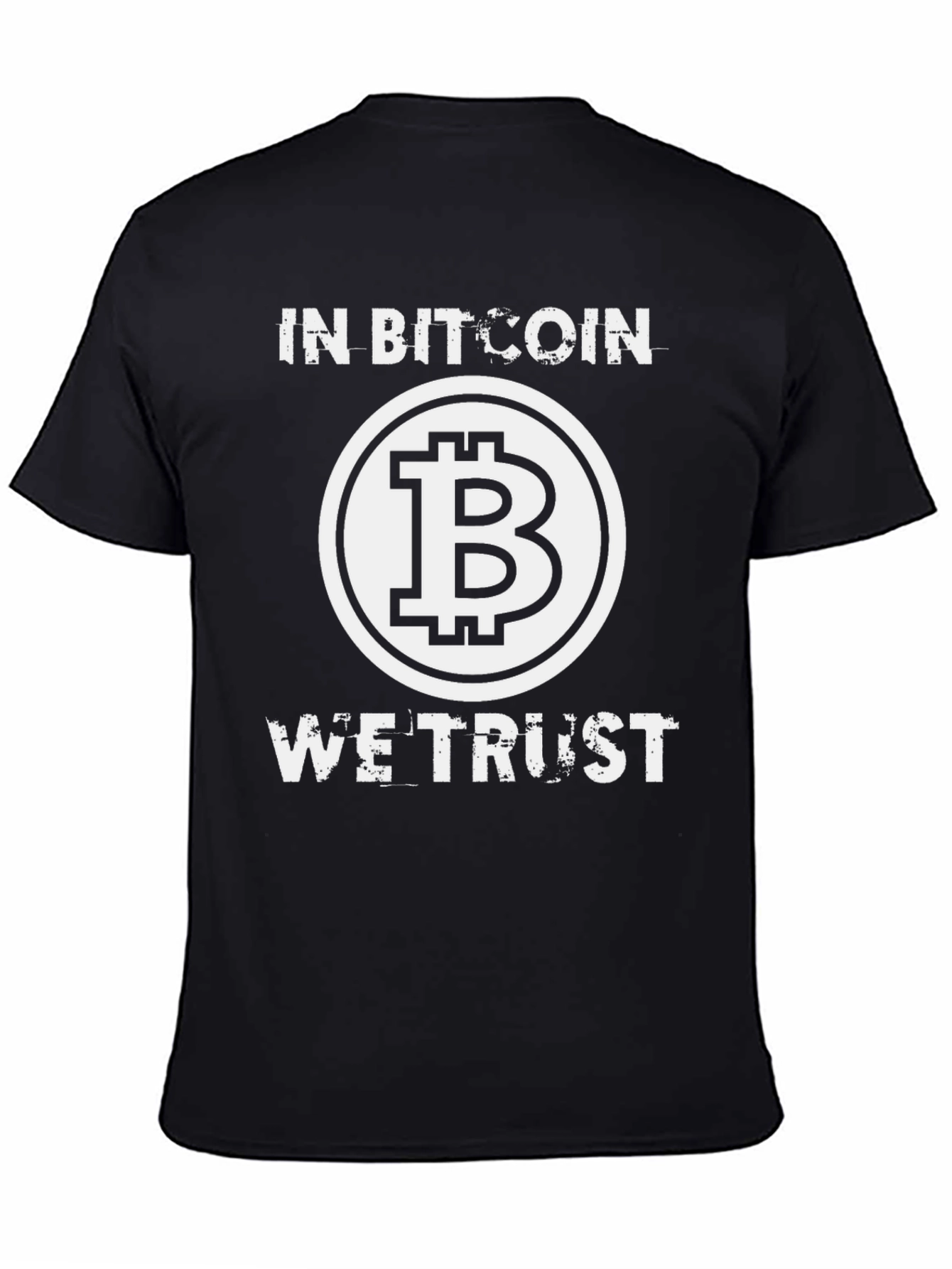 Bitcoin Crypto T-Shirt - In Bitcoin We Trust