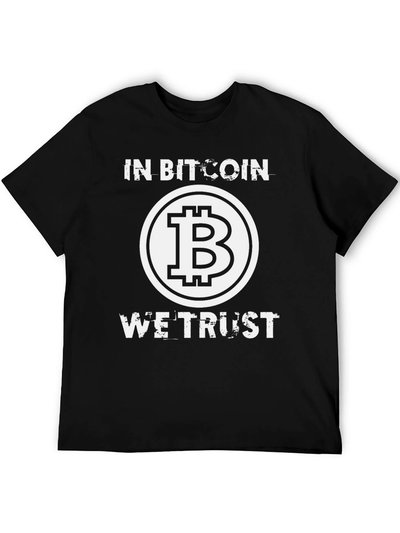 Bitcoin Crypto T-Shirt - In Bitcoin We Trust