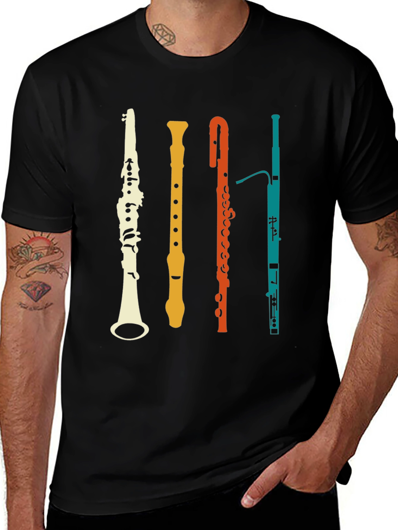 Orchestral Instruments Graphic T-Shirt
