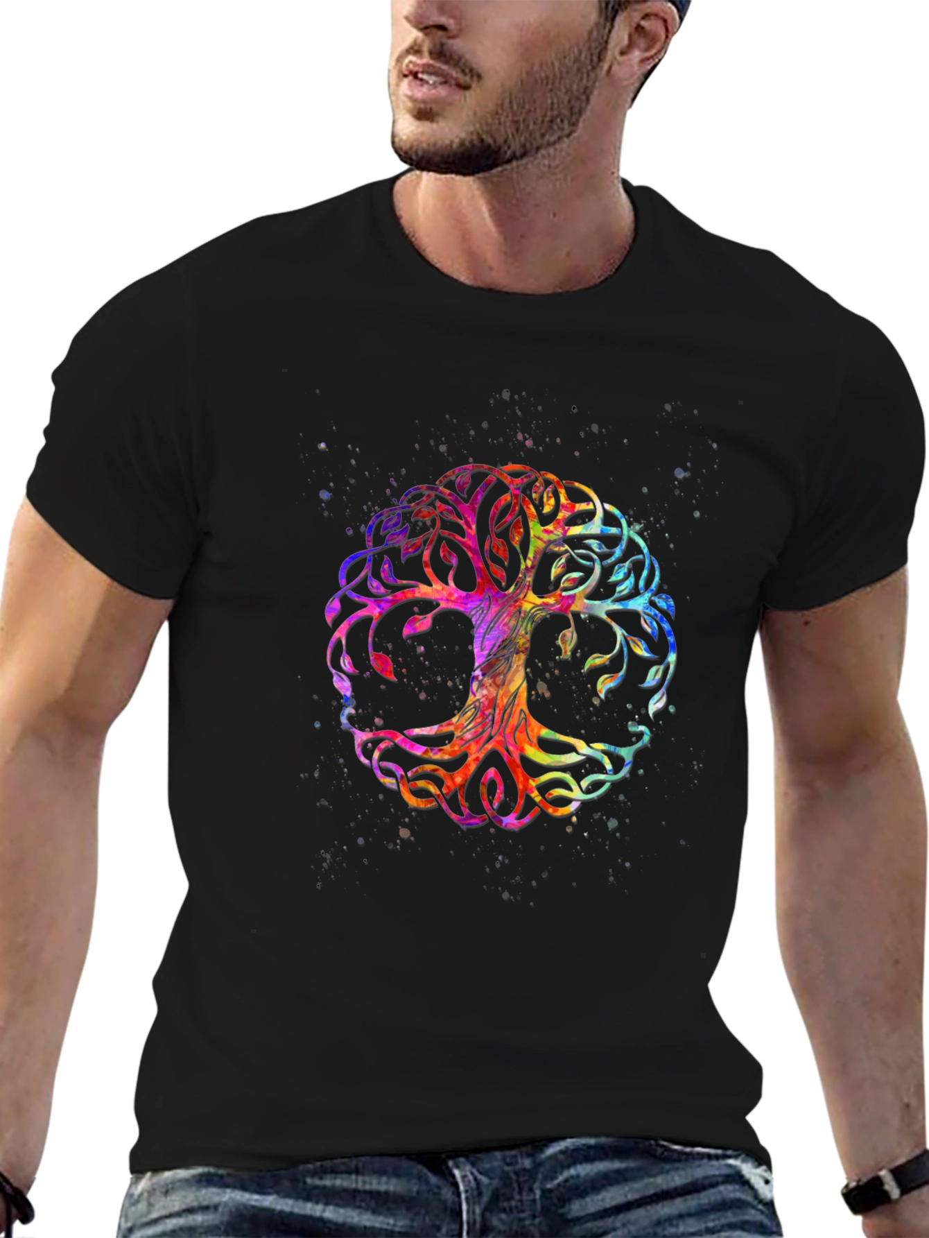 Rainbow Tree of Life Graphic Tee